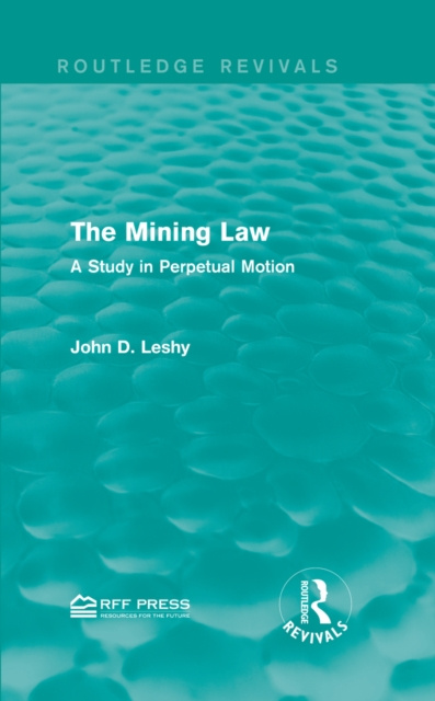 E-book Mining Law John D. Leshy