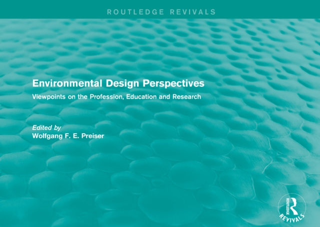 E-knjiga Environmental Design Perspectives Wolfgang F. E. Preiser