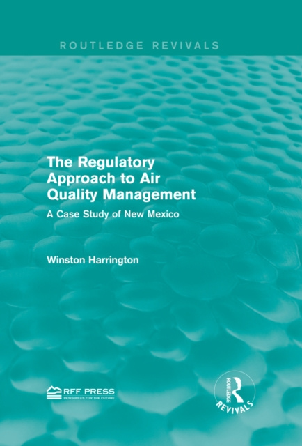 E-knjiga Regulatory Approach to Air Quality Management Winston Harrington