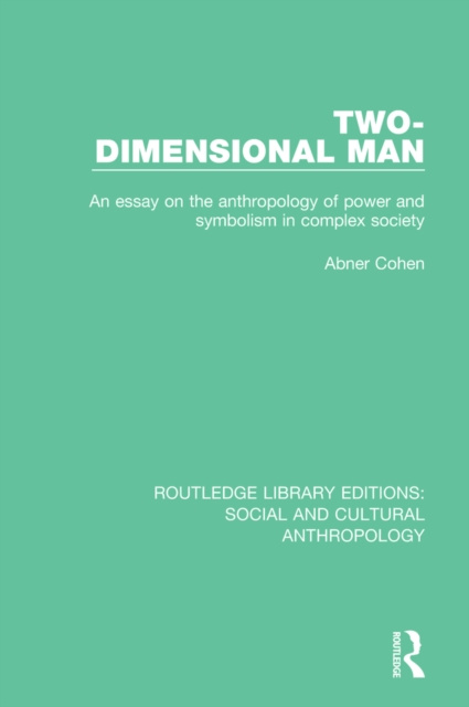 E-book Two-Dimensional Man Abner Cohen