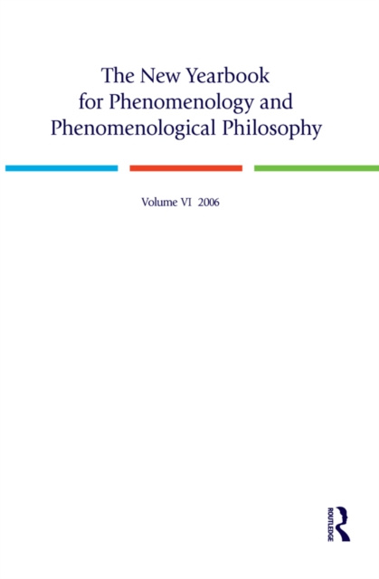 Libro elettronico New Yearbook for Phenomenology and Phenomenological Philosophy Burt Hopkins