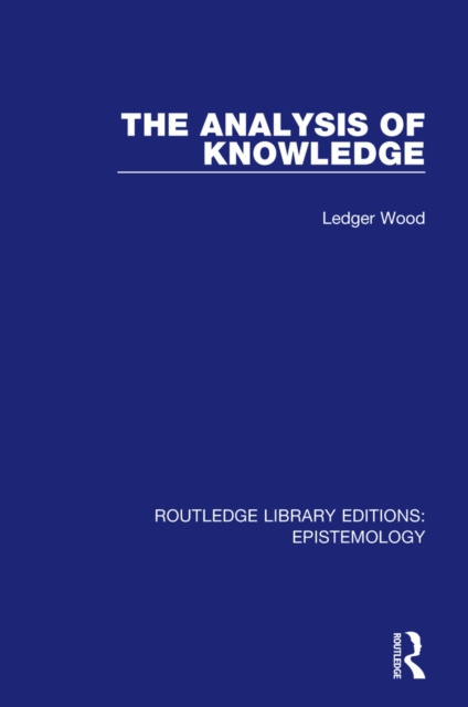 E-knjiga Analysis of Knowledge Ledger Wood