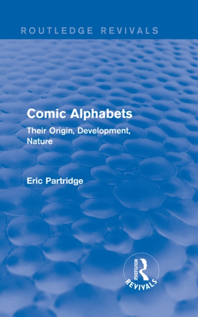 E-knjiga Comic Alphabets Eric Partridge