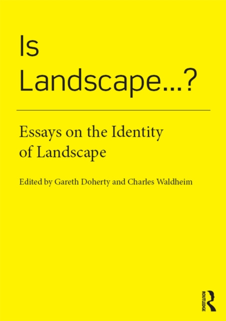 E-book Is Landscape... ? Gareth Doherty