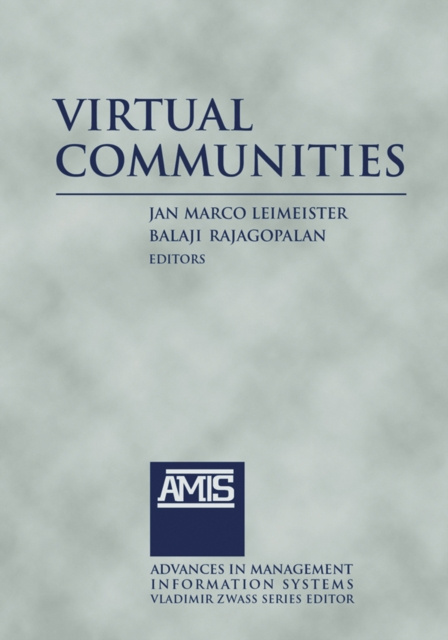 E-book Virtual Communities: 2014 Jan Marco Leimeister