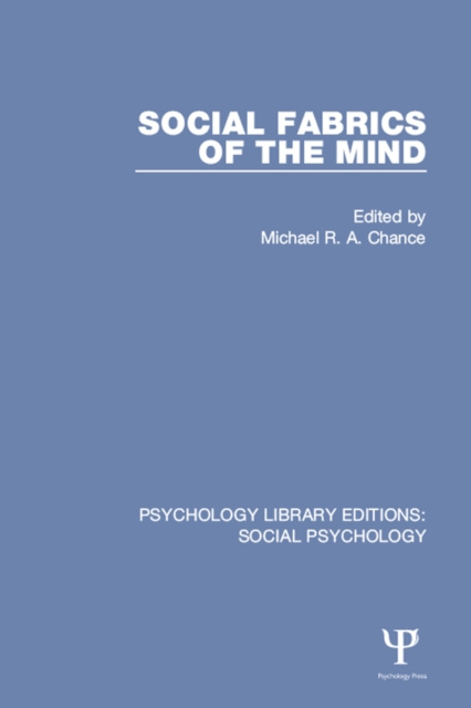 Libro elettronico Social Fabrics of the Mind Michael R.A. Chance