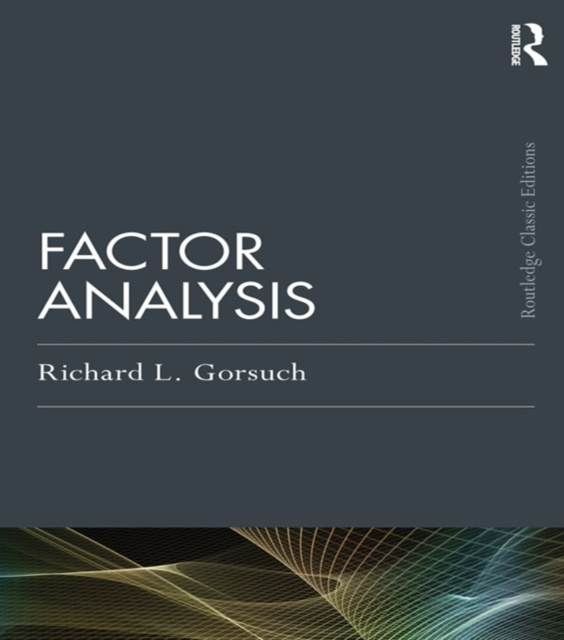 E-knjiga Factor  Analysis Richard L. Gorsuch