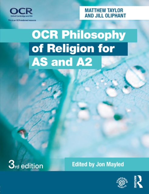 E-kniha OCR Philosophy of Religion for AS and A2 Jill Oliphant