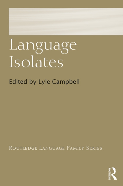 E-kniha Language Isolates Lyle Campbell
