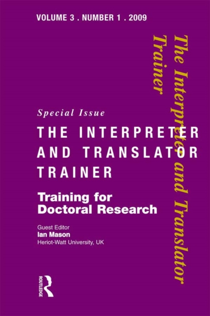 E-knjiga Training for Doctoral Research J IAN Mason