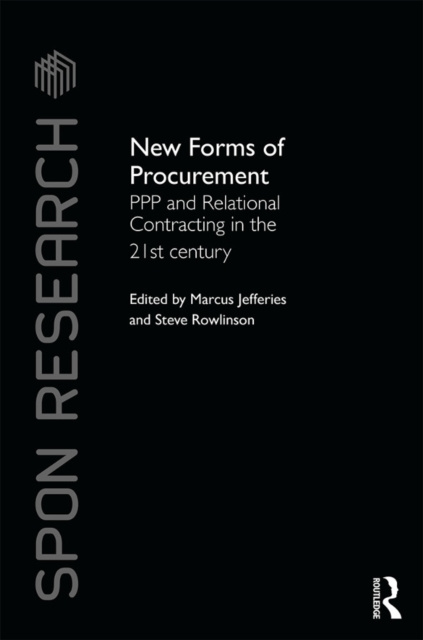 Libro electrónico New Forms of Procurement Marcus C. Jefferies