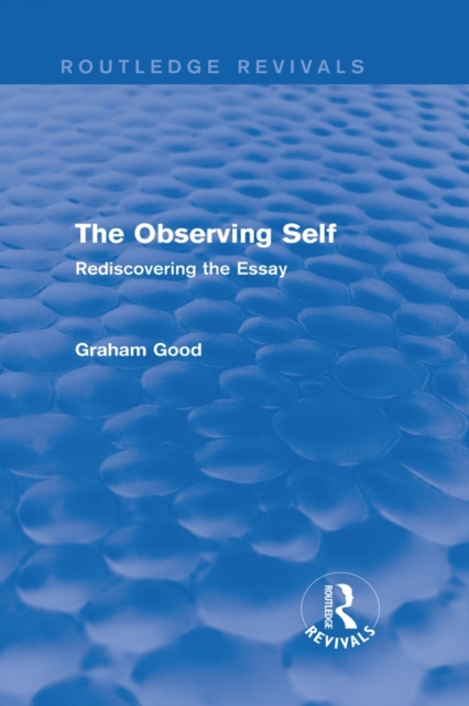 E-book Observing Self (Routledge Revivals) Graham Good