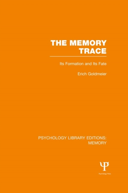 E-knjiga Memory Trace (PLE: Memory) Erich Goldmeier