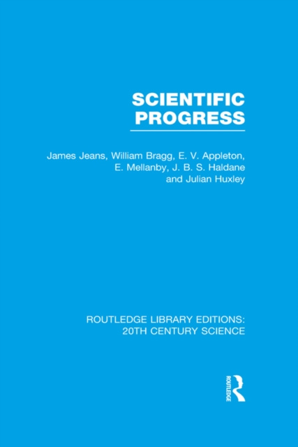 E-book Scientific Progress James Jeans