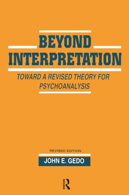 E-knjiga Beyond Interpretation John E. Gedo