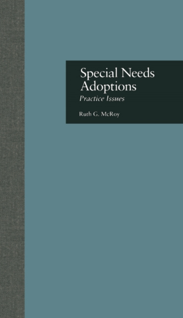 E-knjiga Special Needs Adoptions Ruth G. McRoy