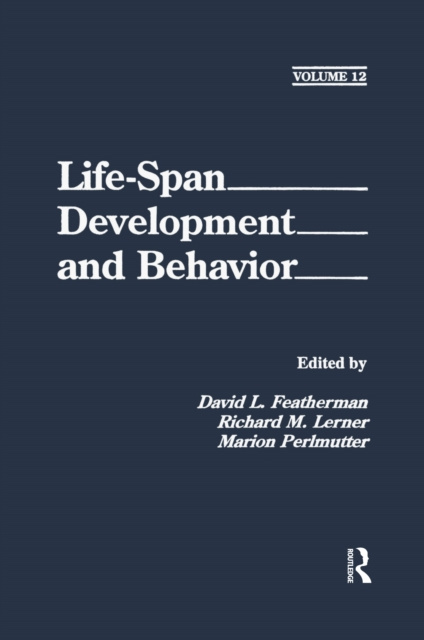 E-book Life-Span Development and Behavior David L. Featherman