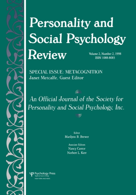 E-Book Metacognition Janet Metcalfe