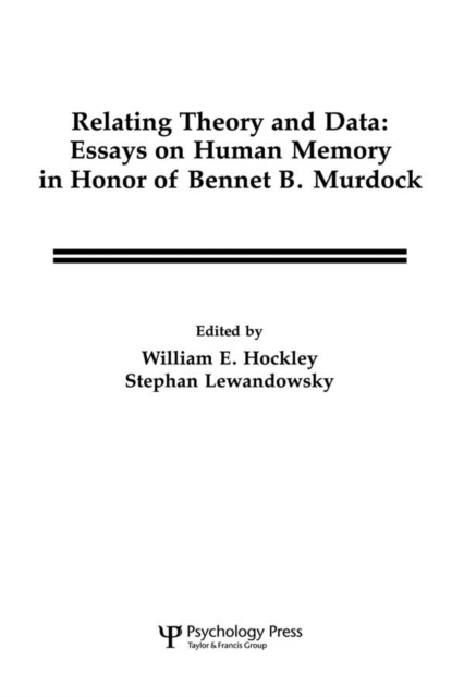 E-könyv Relating Theory and Data William E. Hockley