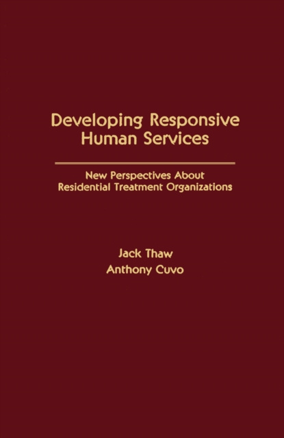 E-knjiga Developing Responsive Human Services Jack Thaw