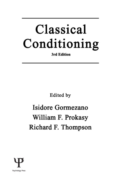 E-knjiga Classical Conditioning Isidore Gormezano