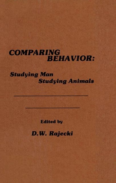 E-knjiga Comparing Behavior D. W. Rajecki