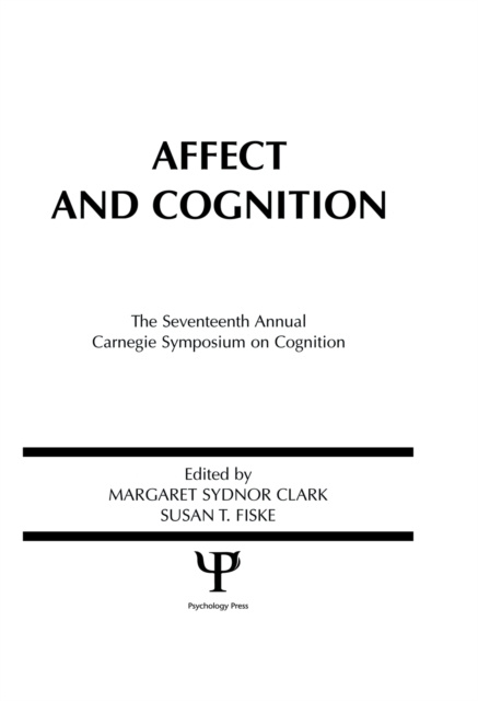 E-Book Affect and Cognition Margaret S. Clark