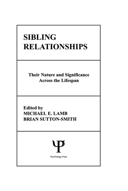 E-book Sibling Relationships M. E. Lamb