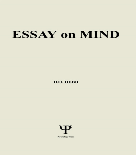 E-book Essays on Mind Donald O. Hebb