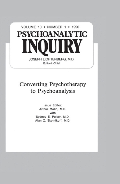 E-knjiga Converting Psychoanalysis Arthur Malin
