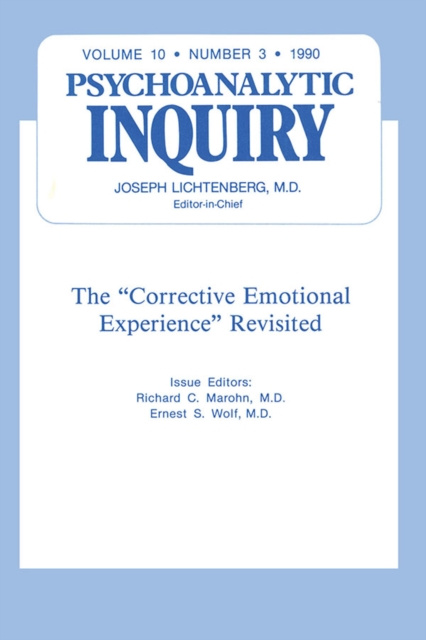 E-knjiga Corrective Emotional Experience Revisited Richard C. Marohn