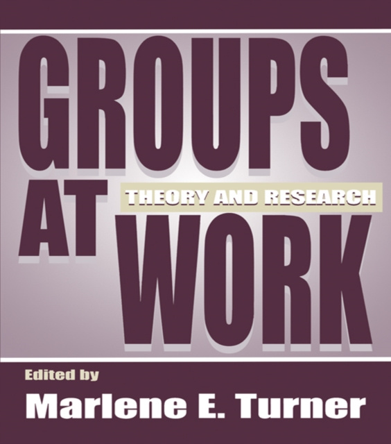 E-knjiga Groups at Work Marlene E. Turner