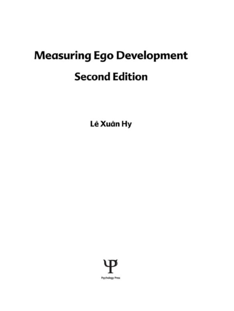 E-knjiga Measuring Ego Development Le Xuan Hy