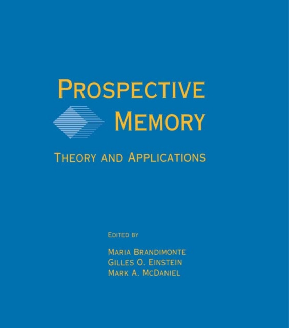 E-knjiga Prospective Memory Maria A. Brandimonte