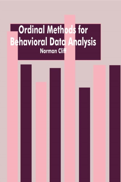 E-knjiga Ordinal Methods for Behavioral Data Analysis Norman Cliff