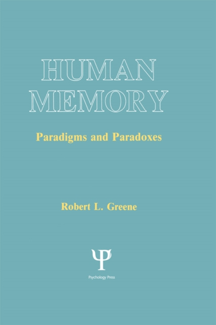 E-knjiga Human Memory Robert L. Greene