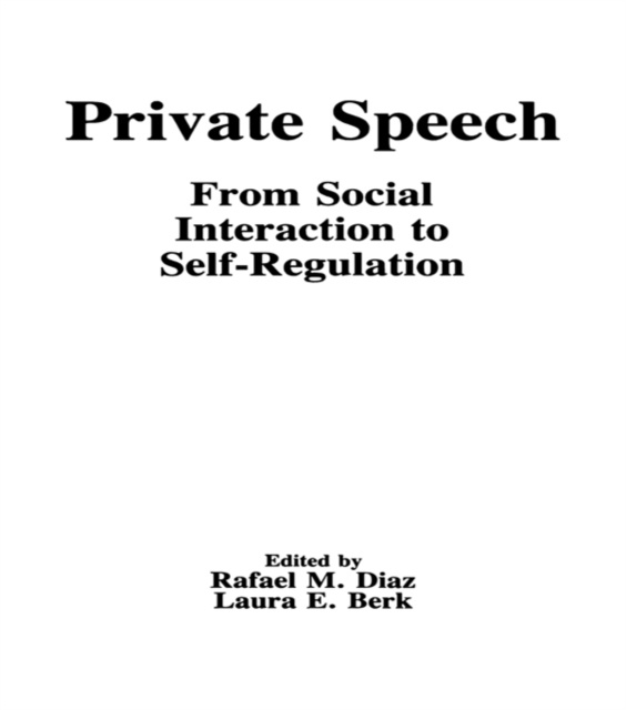E-book Private Speech Rafael M. Diaz
