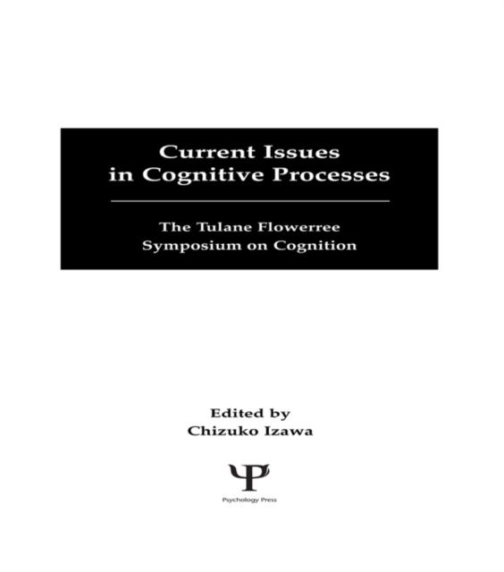E-Book Current Issues in Cognitive Processes Chizuko Izawa