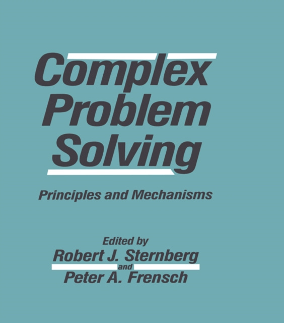 E-knjiga Complex Problem Solving Robert J. Sternberg