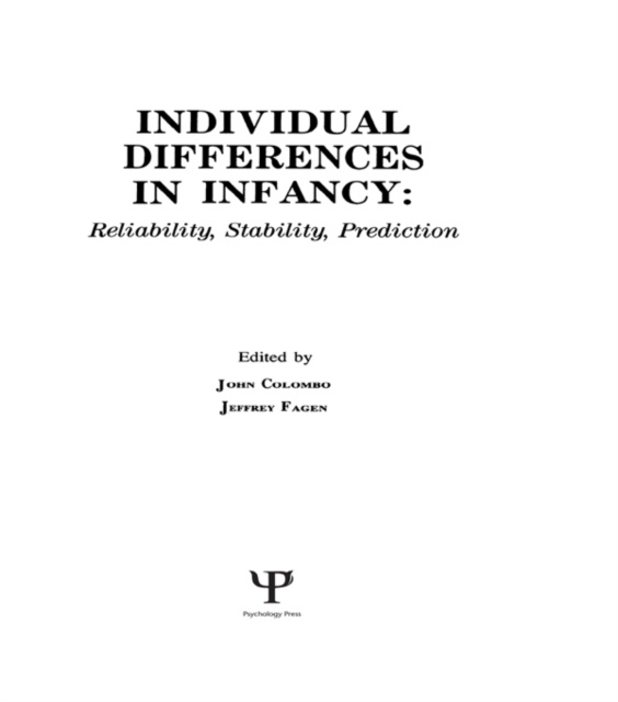 E-book individual Differences in infancy John Colombo