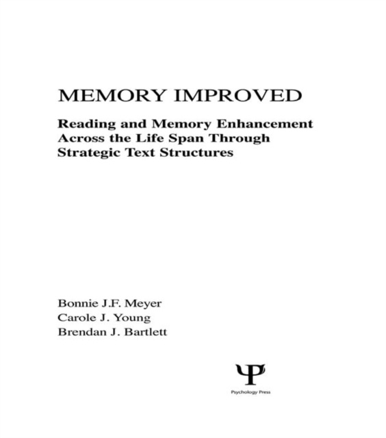 E-knjiga Memory Improved Bonnie J.F. Meyer