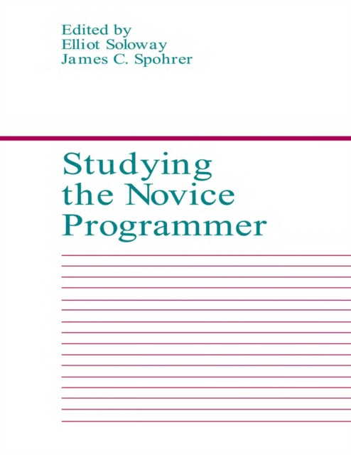 E-knjiga Studying the Novice Programmer E. Soloway