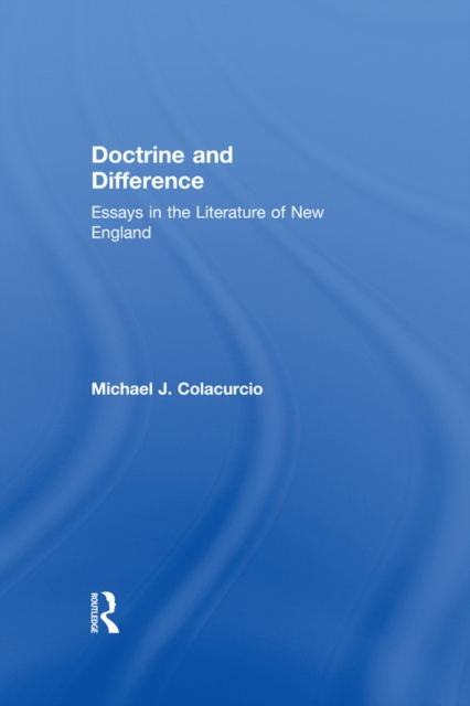 E-knjiga Doctrine and Difference Michael J. Colacurcio