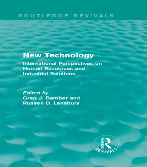 E-kniha New Technology (Routledge Revivals) Greg J. Bamber