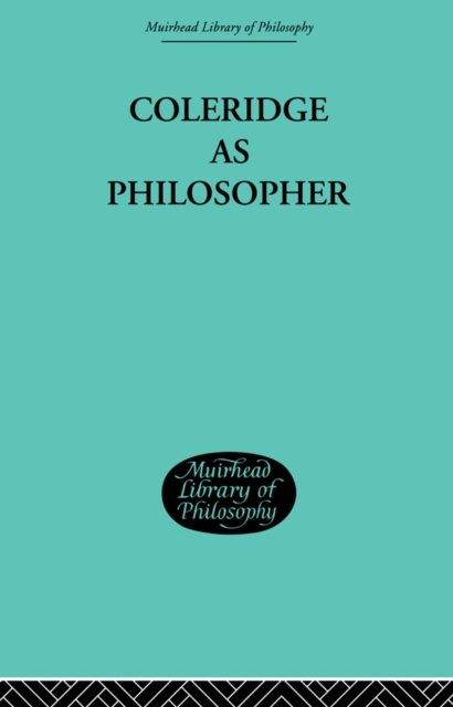 E-Book Coleridge as Philosopher John H Muirhead