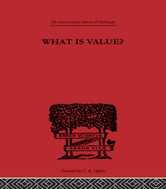 E-knjiga What is Value? Everett W. Hall