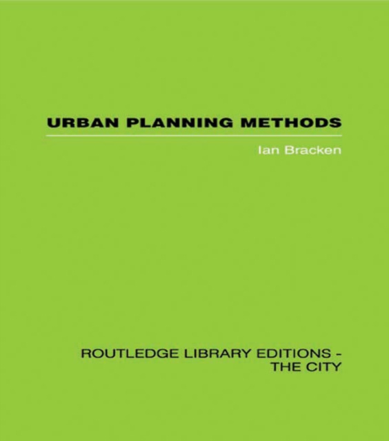 E-book Urban Planning Methods Ian Bracken