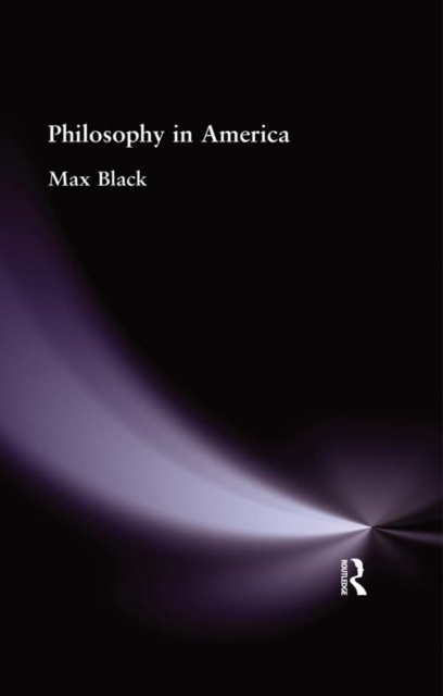 E-Book Philosophy in America Max Black