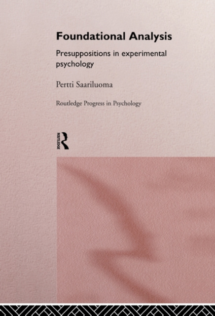 E-book Foundational Analysis Pertti Saariluoma
