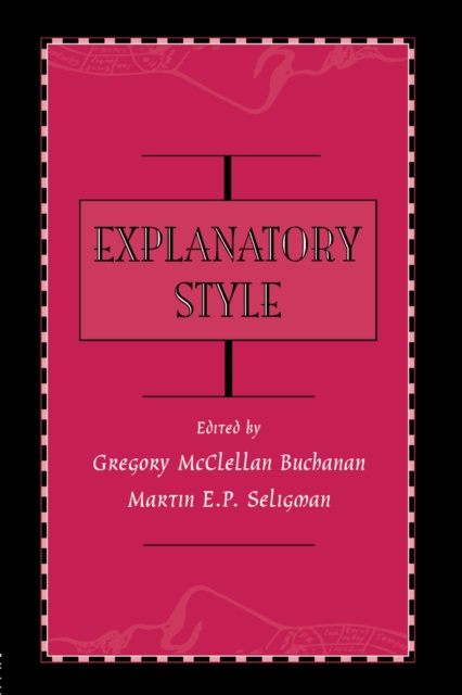 E-book Explanatory Style Gregory McClell Buchanan
